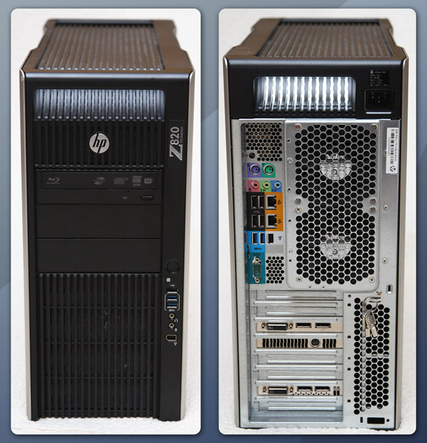 Hp z820 не включается